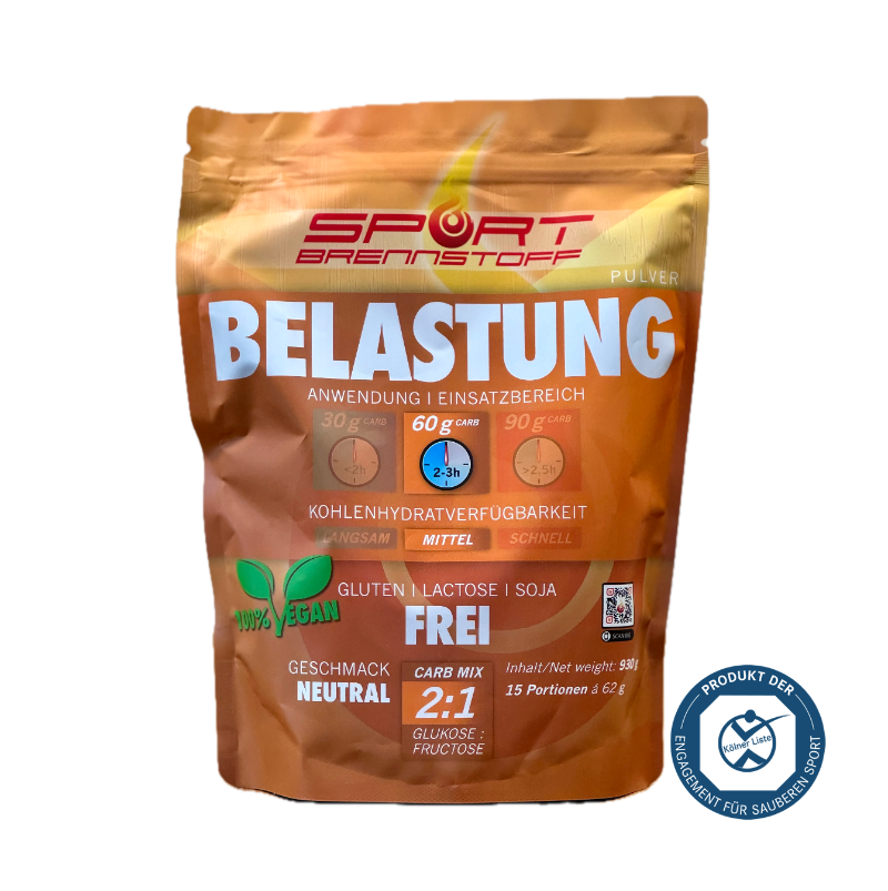 SportBrennstoff Belastung