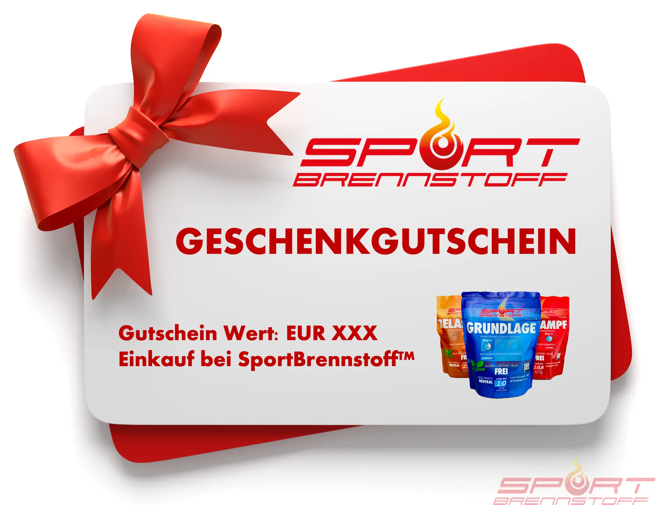 SportBrennstoff™ Geschenkgutschein SportBrennstoff